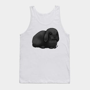 Small Mammal - Rabbit - Holland Lop Black Tank Top